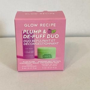 Glow Recipe Plump & De-Puff Duo.